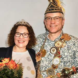 KKC-Prinzenpaar 2026: Prinzessin Marika I. und Prinz Albin I. (Sonneck).