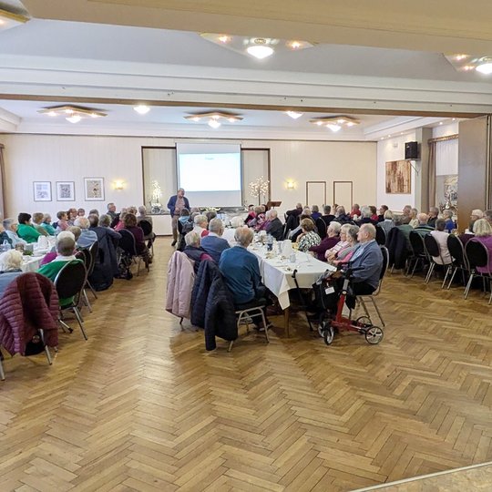 60plus-Frühstück im Gasthaus Barlag. 60plus-Frühstück im Gasthaus Barlag.