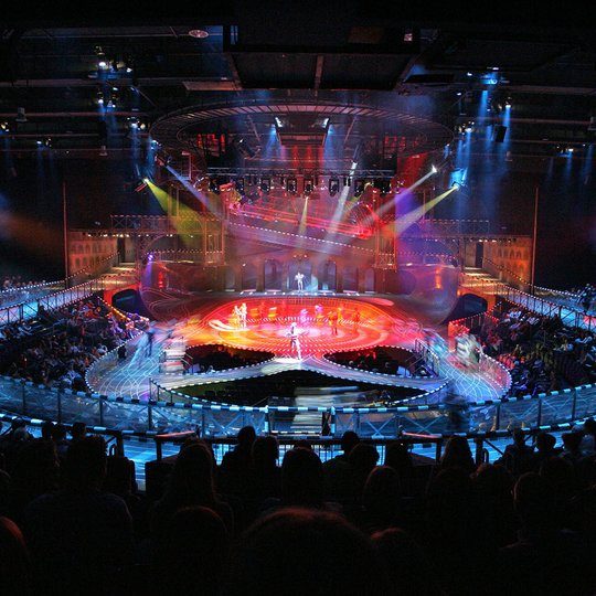 Blick ins Starlight-Express-Theater Bochum. Foto: Jens Hauer / Starlight Express Blick ins Starlight-Express-Theater Bochum. Foto: Jens Hauer / Starlight Express