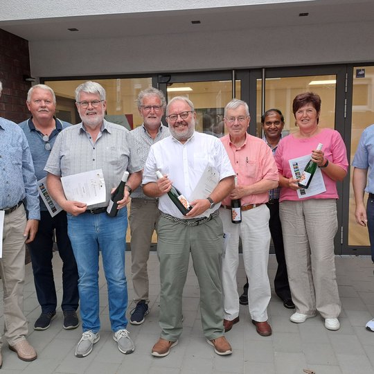 Jubilarehrungen der Kolpingsfamilie Hollage. Jubilarehrungen der Kolpingsfamilie Hollage.