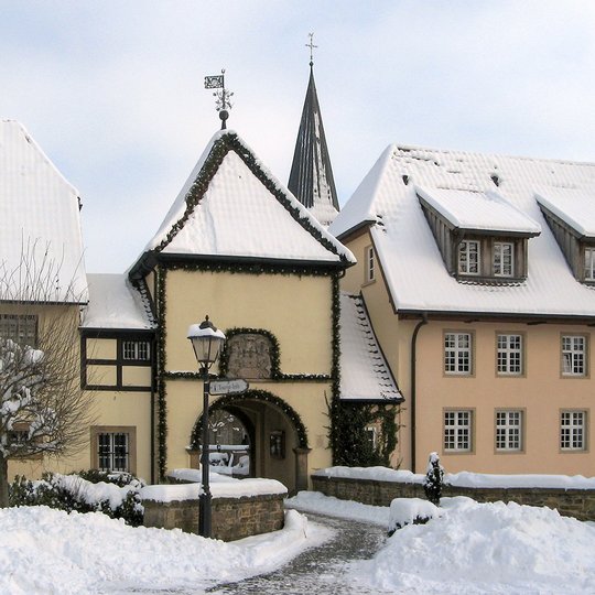 Auch im Winter sehenswert: Klosterpforte in Bersenbrück Auch im Winter sehenswert: Klosterpforte in Bersenbrück