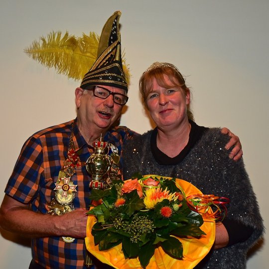 Seine Tollität Prinz Udo I. und Ihre Lieblichkeit Prinzessin Sandra I. (Udo Blaudszun und Sandra Gründler) regieren das Hollager Narrenvolk.